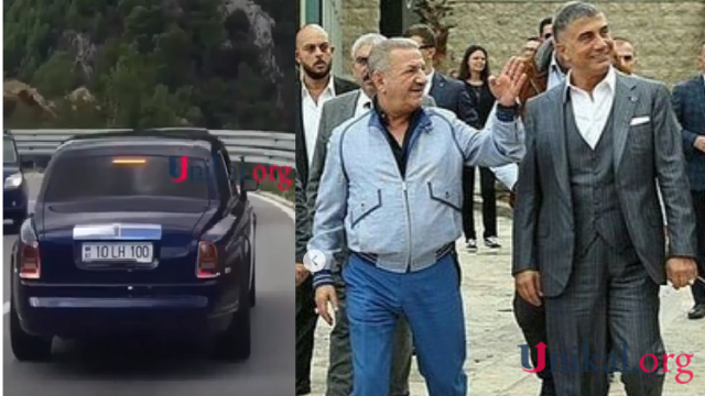 Тельман Исмайлов катает турецкого мафиози на авто с азербайджанскими номерами - ВИДЕО