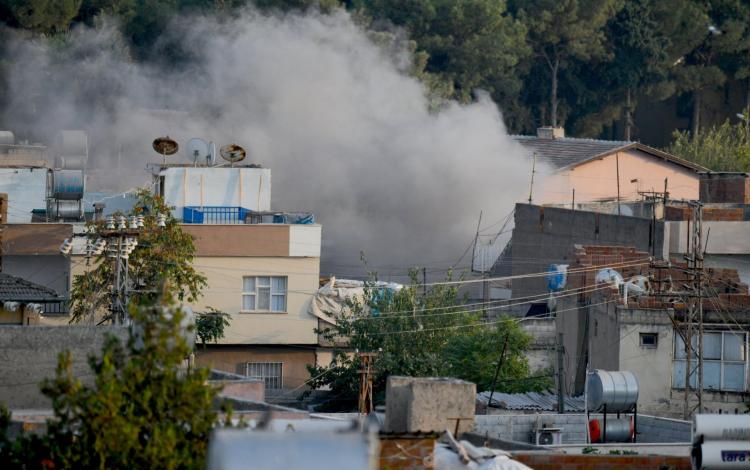 Совершен ракетный обстрел турецкой воинской части в Сирии


