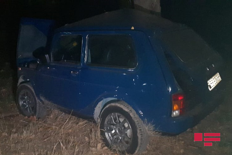 В Шамахы «Нива» врезалась в дерево, ранены 2 человека - ФОТО