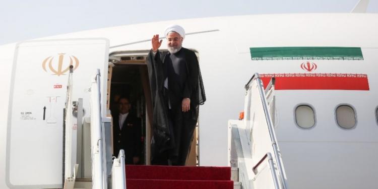 Президент Ирана прибыл с визитом в Азербайджан
