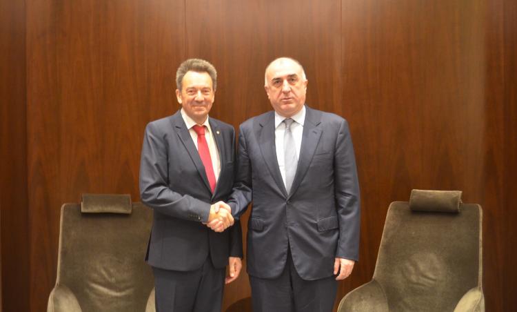 Эльмар Маммедъяров встретился с президентом МККК Петером Маурером