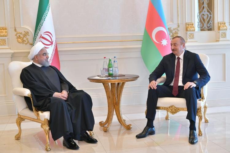 Президент Ильхам Алиев провел встречу с Хасаном Рухани - ФОТО - ОБНОВЛЕНО