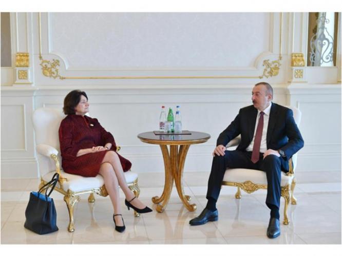 Ильхам Алиев принял заместителя генсека ООН