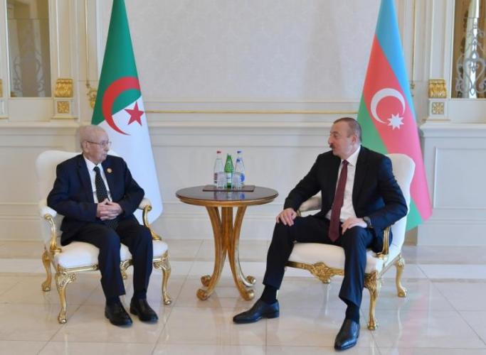 Президент Азербайджана встретился с главой Алжира - ОБНОВЛЕНО