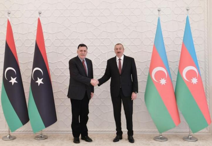 Президент Ильхам Алиев принял премьер-министра Ливии