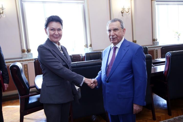 Президент НАНА Рамиз Мехтиев встретился с вице-президентом РАН
