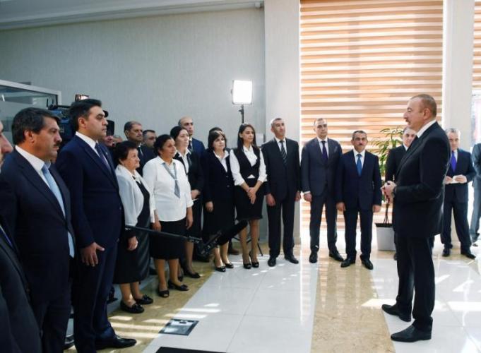 Ильхам Алиев: «Единство народа и власти обусловливает наше развитие»