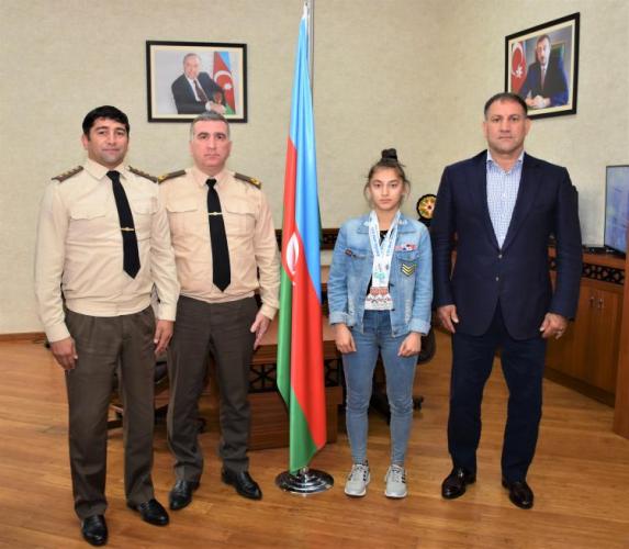 Спортсменка оздоровительного центра МЧС Азербайджана завоевала награду - ФОТО