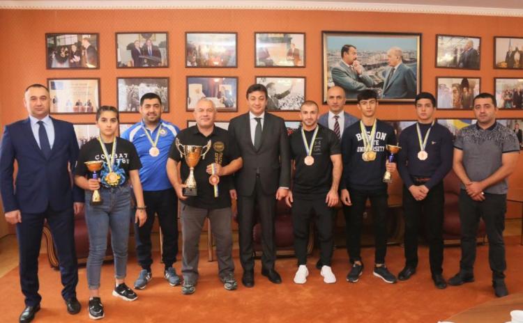 Продолжается успешное выступление азербайджанской команды по Kombat Ciu-Citsu   - ФОТО