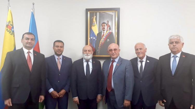 Лидер азербайджанских коммунистов встретился с замминистра иностранных дел Венесуэлы - ФОТО 
