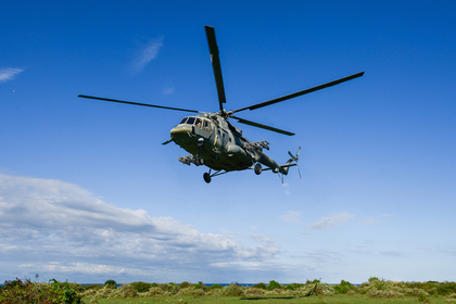 В России потерпел крушение вертолет Ми-8