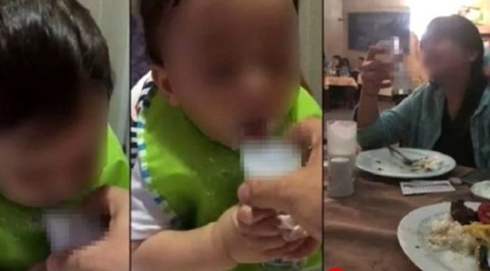 Это видео вызвало резонанс по всей Турции: родители поят ребенка алкоголем - ВИДЕО
