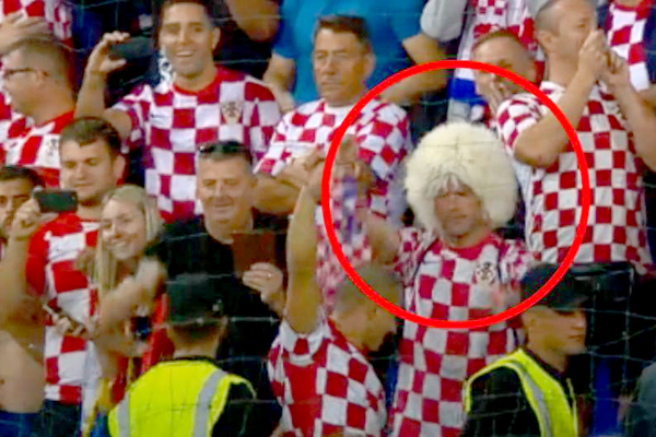 Как Хабиб Нурмагомедов появился на матче Азербайджан- Хорватия? - ФОТО