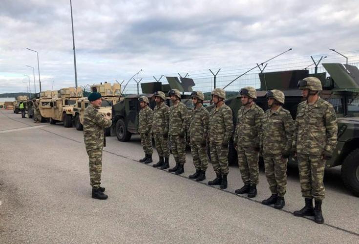Азербайджанские военнослужащие участвуют в учениях в Германии - ФОТО