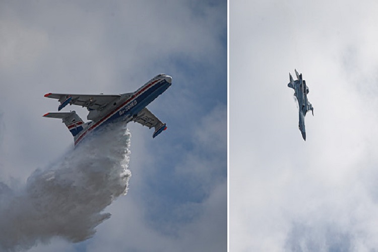 Су-35 продемонстрировал возможности в небе над Стамбулом