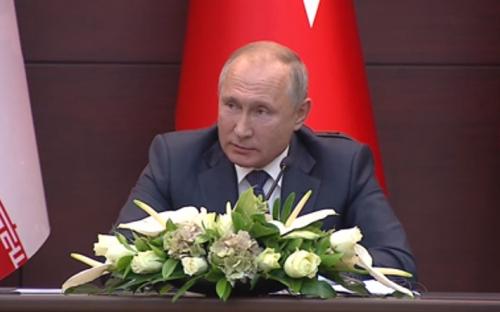 Путин процитировал Коран на пресс-конференции