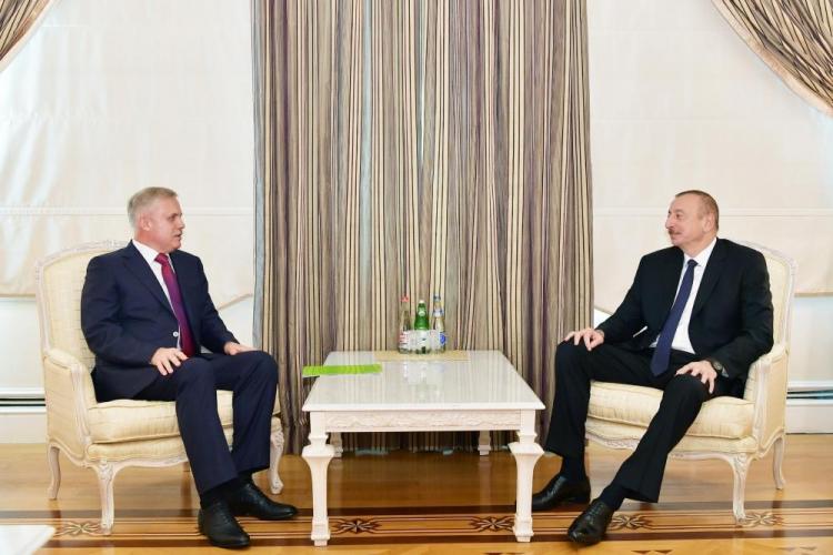 Ильхам Алиев принял госсекретаря Совета безопасности Беларуси - ОБНОВЛЕНО