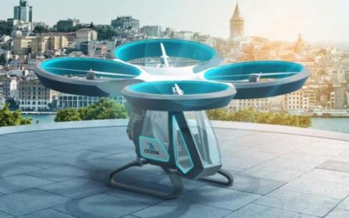 В Турции представили летательный аппарат будущего