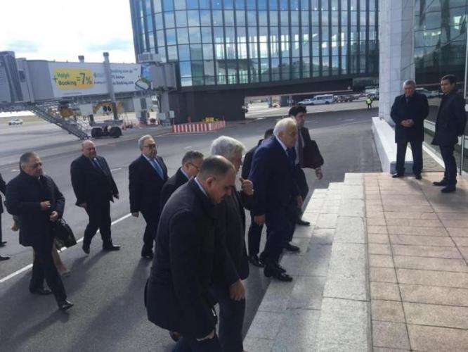 Председатель парламента Азербайджана прибыл в Казахстан
