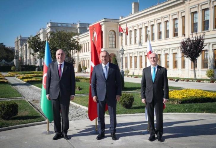 Состоится трехсторонняя встреча глав МИД Азербайджана, Турции и Грузии
