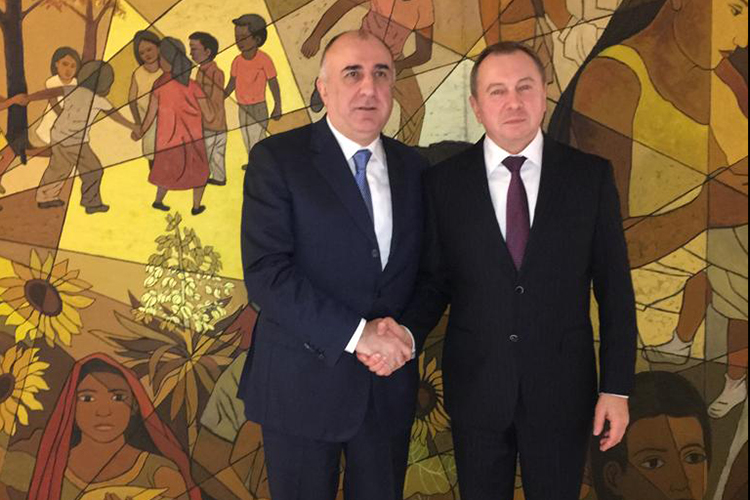Эльмар Мамедъяров встретился с министром иностранных дел Беларуси