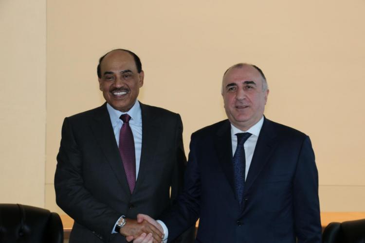 Глава МИД Азербайджана Эльмар Мамедъяров встретился с кувейтским коллегой
