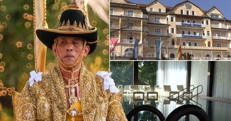 Король Таиланда самоизолировался в немецком спа-отеле с гаремом из 20 наложниц - ФОТО