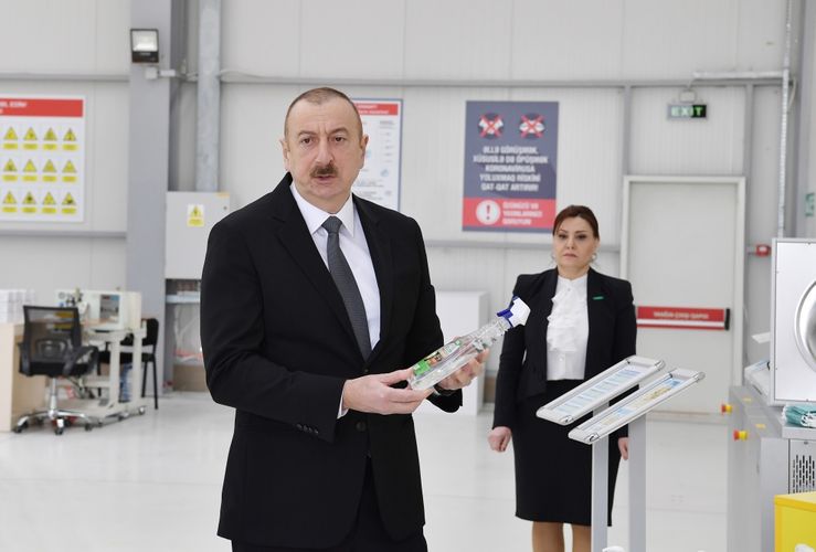 Ильхам Алиев: В Азербайджане организовано производство дезинфицирующих средств