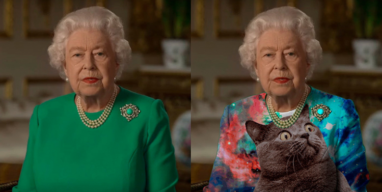 Королева Елизавета во время выступления стала жертвой "злых" фотошоперов, и вот, чем это закончилось - ФОТО