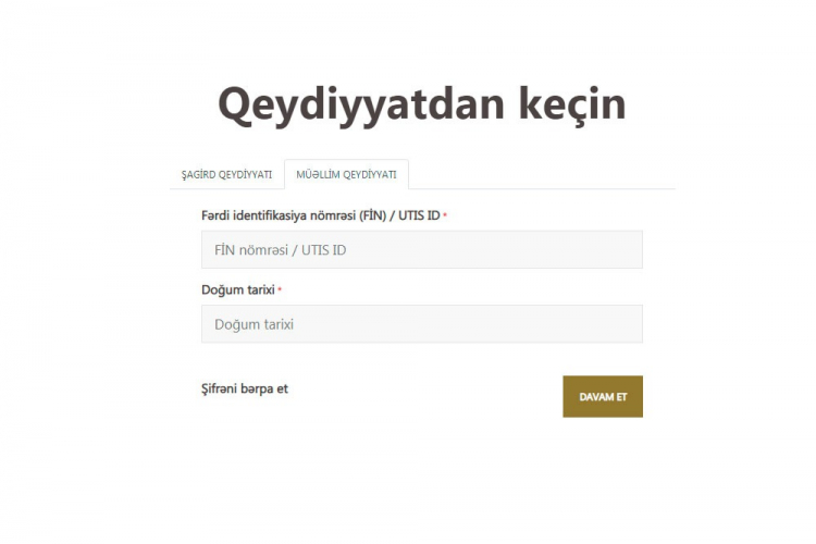 В Азербайджане стартовала регистрация для учителей на портале «Виртуальная школа»