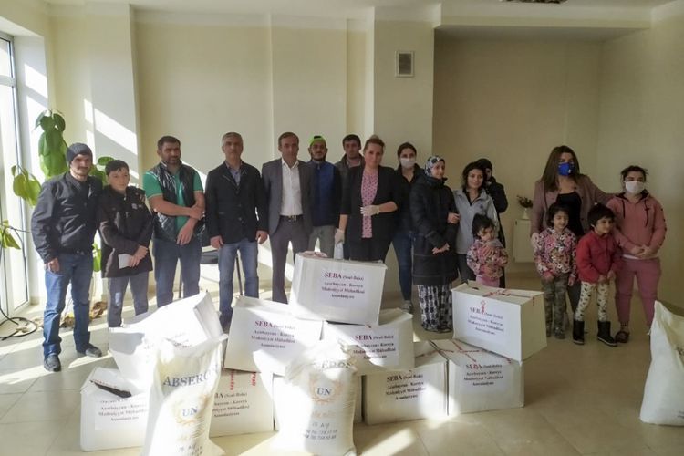 Азербайджано-Корейская ассоциация SEBA провела благотворительную акцию - ФОТО