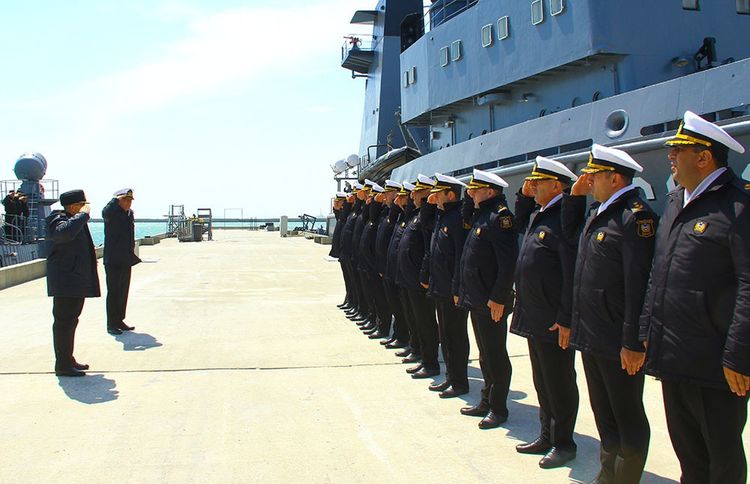 Завершились тактические учения ВМС Азербайджана - ВИДЕО