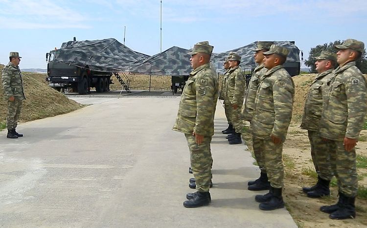 Начались тренировки подразделений ПВО Азербайджана - ФОТО