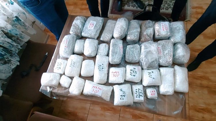 МВД Азербайджана: Пресечена попытка реализации более 30 кг наркотиков - ВИДЕО