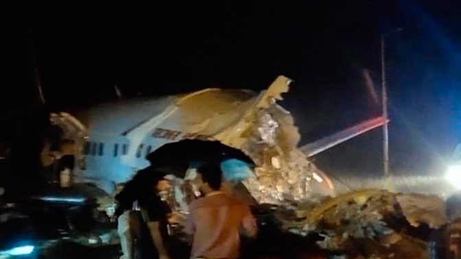 Раскрыты подробности неудачной посадки разбившегося в Индии самолета