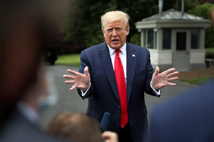 Трамп покинул пресс-конференцию из-за стрельбы рядом с Белым домом