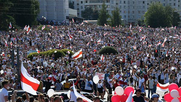 Акция оппозиции в Минске прошла без задержаний