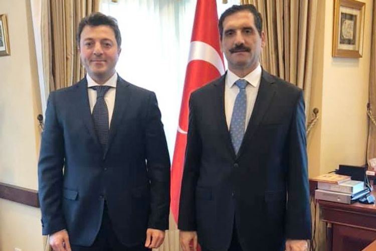 Турал Гянджалиев встретился с послом Турции
