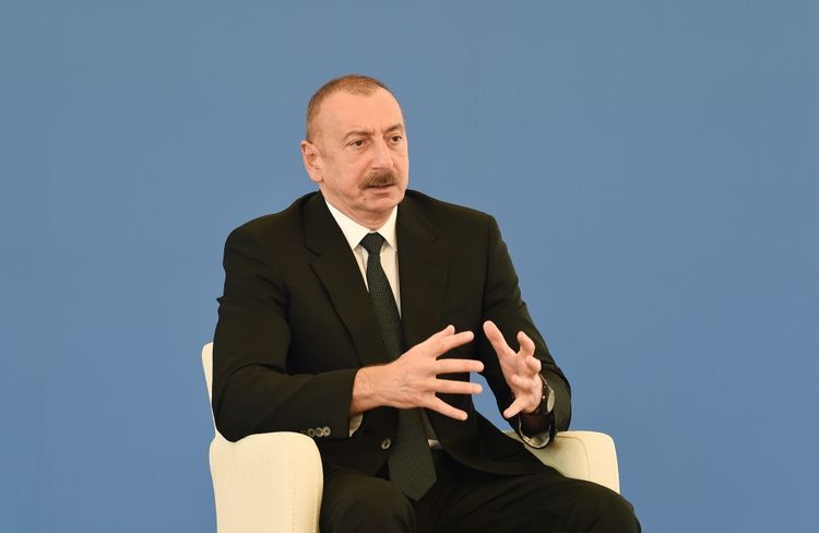 Ильхам Алиев: "Предпринимается очередной важный шаг в электроэнергетической отрасли страны"