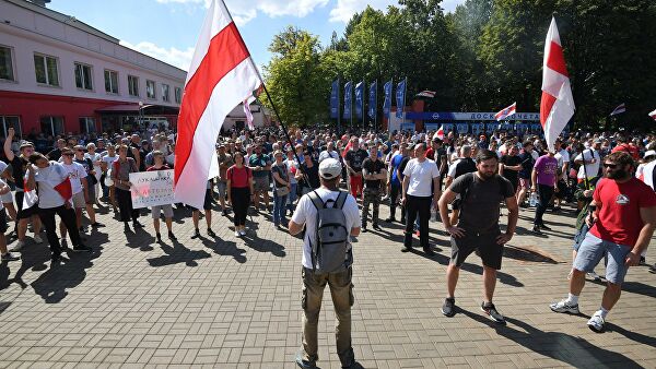 В Минске завершился митинг оппозиции