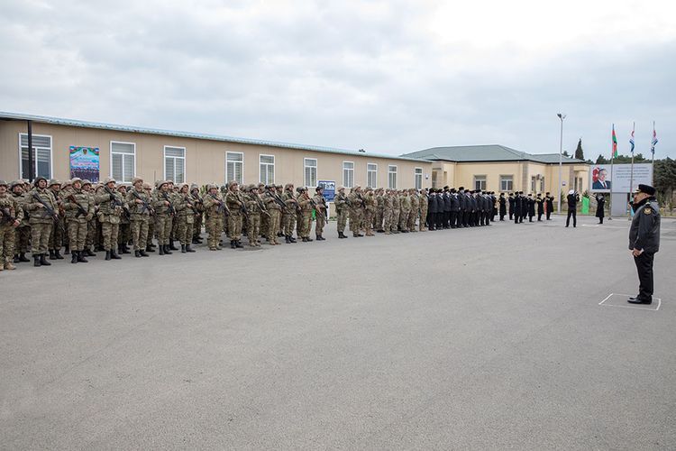 МО Азербайджана: Морские пехотинцы вернулись в пункт постоянной дислокации  - ФОТО