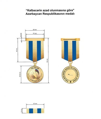 Утверждено Положение о медали «За освобождение Кяльбаджара»