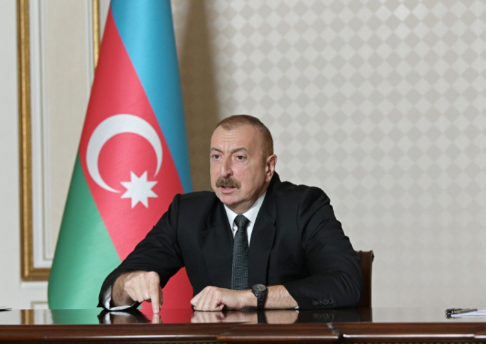 Ильхам Алиев: Азербайджанский народ сделает все возможное для восстановления разрушенных городов и сел