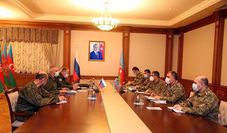 Закир Гасанов встретился с командующим миротворческими силами России