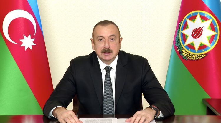 Президент: Нагорно-карабахский конфликт разрешен военно-политическим путем