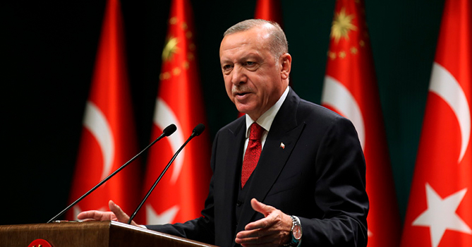 Эрдоган: Азербайджан всецело заслужил победу, одержанную в Карабахе