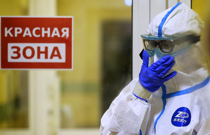 В России держится высокий показатель заражений коронавирусом 
