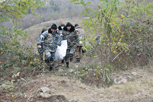 С 13 ноября в Карабахе обнаружены 828 тел армянских военнослужащих