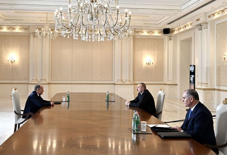 Ильхам Алиев принял директора ФСБ России