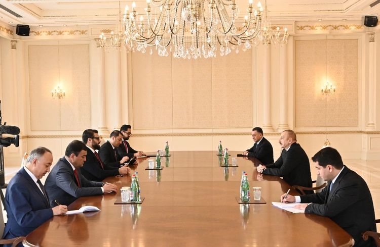 Ильхам Алиев принял делегацию из Афганистана - ОБНОВЛЕНО